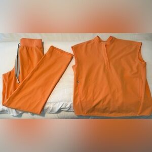 Limited Edition FIGS Scrubs Set Orange